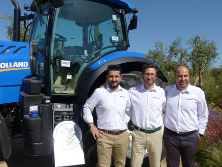 Equipo de Bridgestone Hispania neumático agrícola