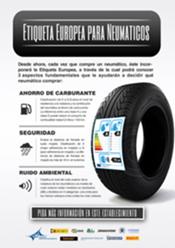 El etiquetado obligatorio del neumático cumple cinco años