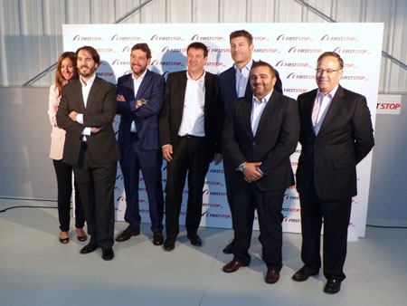 Equipo Directivo de Bridgestone, First Stop y Auto Ruedas Riestra