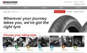 Bridgestone lanza su nueva página web de neumáticos de moto