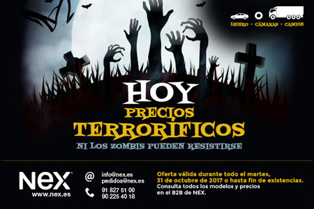 Halloween llega a Nex con precios de miedo