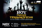 Halloween llega a Nex con precios de miedo