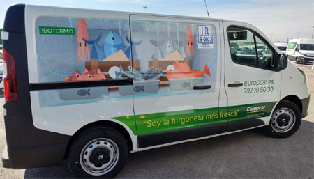 Europcar personaliza sus furgonetas