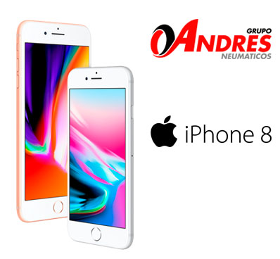Neumáticos Andrés entrega cinco Iphone 8