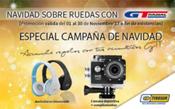 Tiresur y GT Radial regalan auriculares bluetooth y cámaras deportivas con su campaña de Navidad