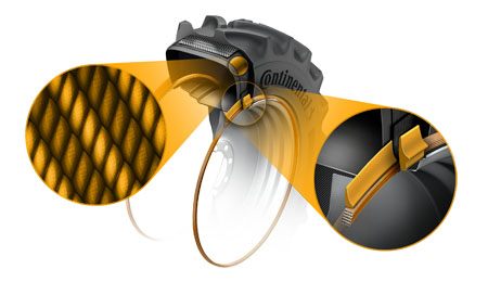 Innovador talón y tecnología de nailon