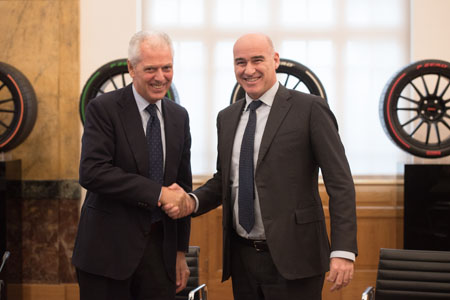 Marco Tronchetti Provera y Ferruccio Resta
