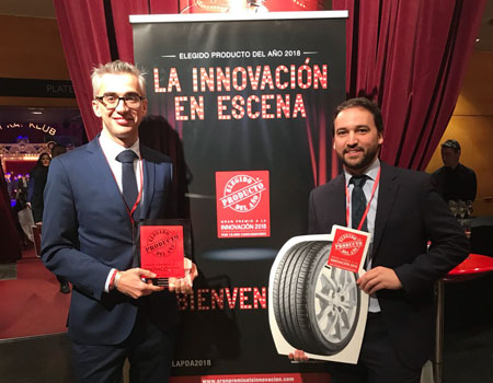 Bridgestone Driveguard elegido Producto del Año