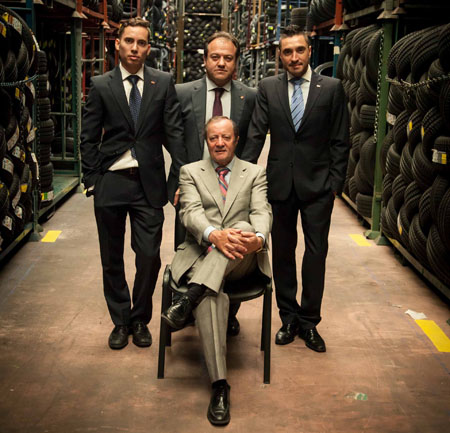 El equipo directivo de Grupo Andrés