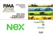 NEX presentará en FIMA las novedades en agricultura