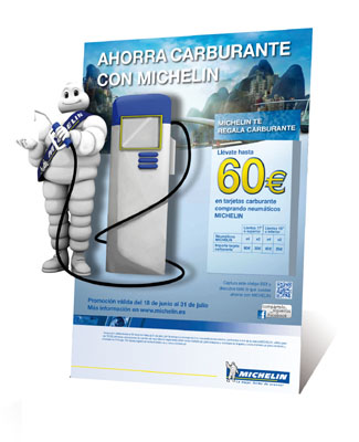 Ahorra carburante con Michelin