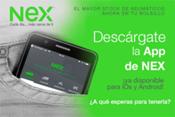 Nex califica de éxito rotundo el lanzamiento de su innovadora App 
