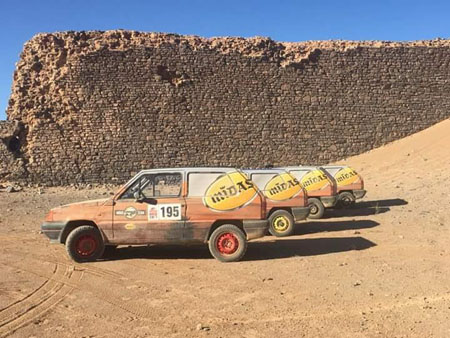 Midas en el rally Panda Raid
