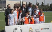 Hankook Tire ha organizado junto a la Fundación Pequeño Deseo un encuentro con leyendas del Real Madrid
