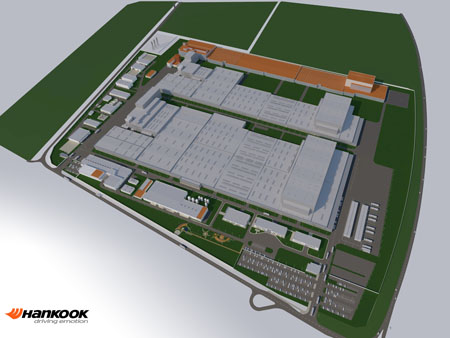 La planta de Hungría de Hankook