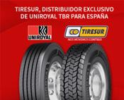 Tiresur firma con Uniroyal un acuerdo para la distribución exclusiva de sus neumáticos TBR en España