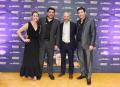 Antonio Mañas y Paco García de Tiresur junto a Ainhoa Arbizu y Antonio Lobato