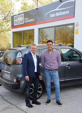 Antonio Martín y Marcos Bazán, gerentes de GMA Valdemorillo