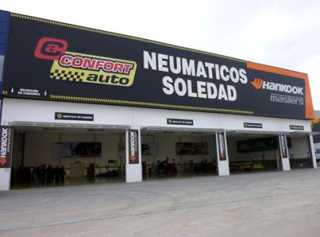 Neumáticos Soledad, taller Confortauto Hankook Masters