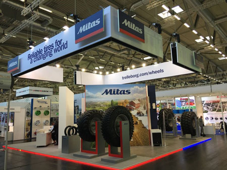 Stand Mitas en The Tire Cologne 2018