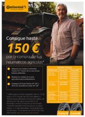 Continental bonifica con hasta 150 euros la compra de sus neumáticos agrícolas 