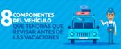8 componentes del vehículo que tendrás que revisar antes de las vacaciones