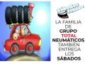 Grupo Total Neumáticos entrega los Sábados