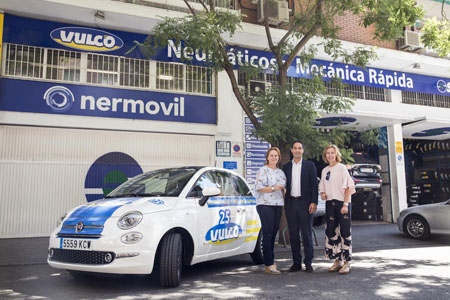 Vulco realiza la tercera entrega de los dos Fiat 500
