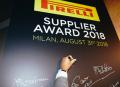 Pirelli Supplier Award 2018