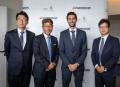 Moon-Chul Jung, Seong Hak Hwang, Álvaro Arbeloa y Sang So Jeong