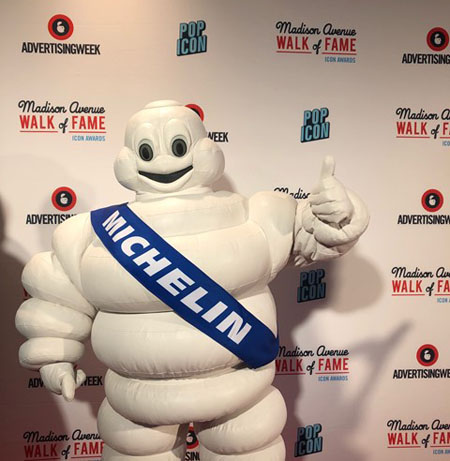 'Icon of the Millenium' para el muñeco de Michelin