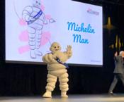 El muñeco Michelin recibe el premio 'Icon of the Millenium' de la prestigiosa Advertising Week