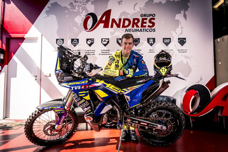 Neumáticos Andrés y Lorenzo Santolino, juntos en el Dakar