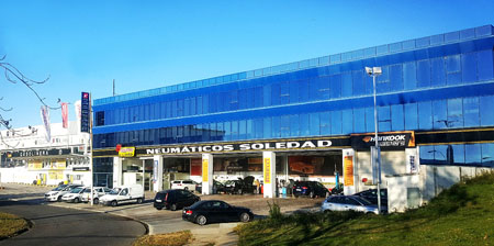 Neumáticos Soledad cumple 10 años en Narón
