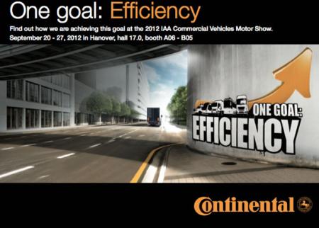 Continental última One Goal: Efficiency
