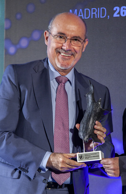Premio a la Trayectoria Profesional a José Rebollo, presidente Michelin España y Portugal