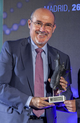 José Rebollo, presidente Michelin España y Portugal. Premio Hevea a la Trayectoria Profesional