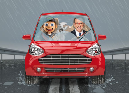 Conducir seguros con lluvia