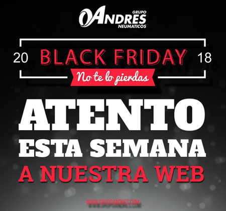 Llega el Black Friday a Grupo Andrés