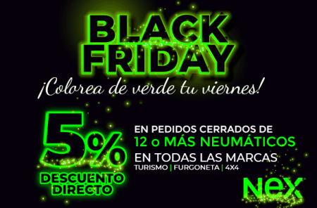 El Black Friday aterriza de nuevo en Nex