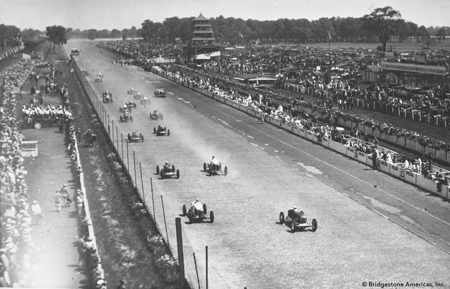 La historia de Firestone ligada al mundo de la competición