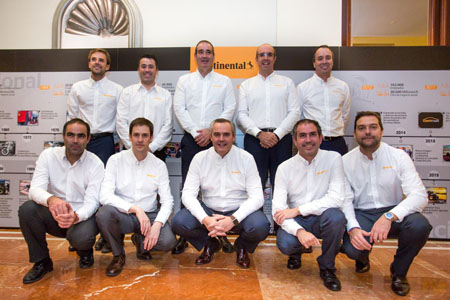 Equipo directivo de Continental en España