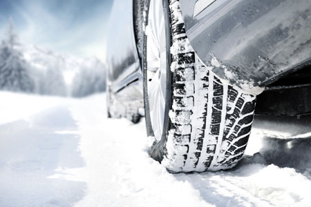 ADINE recomienda el uso de neumáticos de invierno