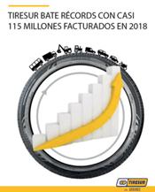 Tiresur bate su propio récord con una facturación de casi 115 millones de euros en 2018