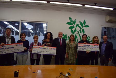 Grupo Soledad dona 5.100 euros a tres ONG de Aspe