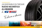 Ya disponible en exclusiva en Tiresur el nuevo neumático all season de GT Radial