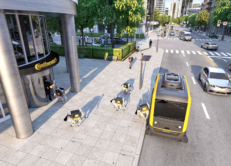 Robotaxi de Continental