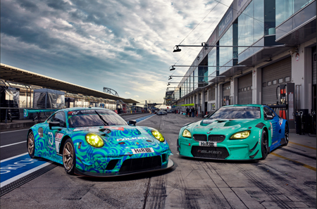 Coches del Falken Motorsports