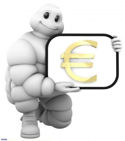 Michelin obtiene 2.775 millones de euros en 2018