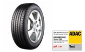 Bridgestone Turanza T005, ganador de la prueba ADAC de neumáticos de verano 2019